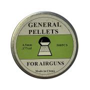 GENERAL PELLETS .177cal 4.5mm 500pcs