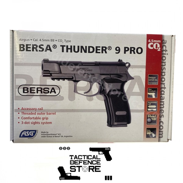 Bersa  Thunder  9 pro Co2 pistol 
4.5mm