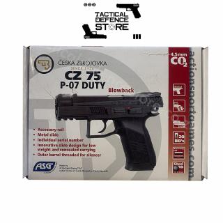 Cz 75  p-07 Duty  Co2 Pistol 
4.5 mm
