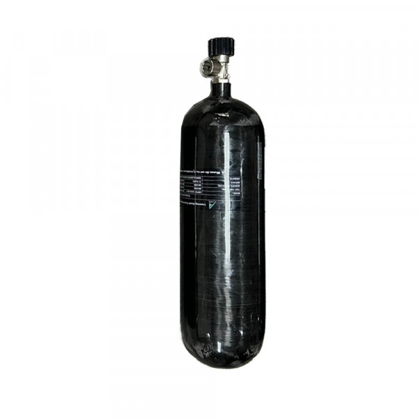 Black Carbon Compressed Air Cylinder